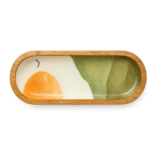 Handmade Wooden Incense Burner Tray