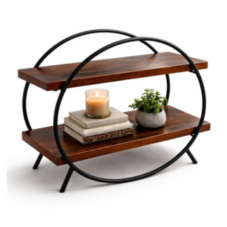 Wooden Kitchen Counter Organizer Rack