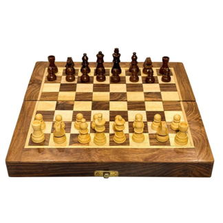 Wooden Magnetic Chess Set