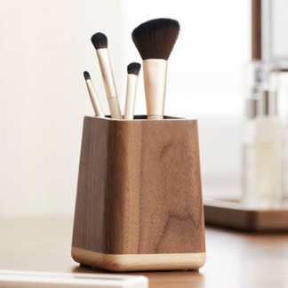 Wooden Pen Storage Organizer