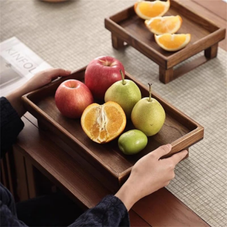 Wooden Rectangular Decorative Tray