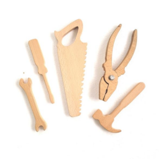 Wooden Tool Kit Set