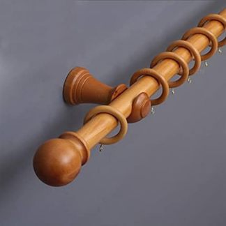 Dark Oak Curtain Brackets