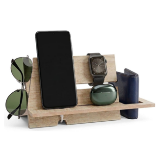 Wooden Docking Desk Station